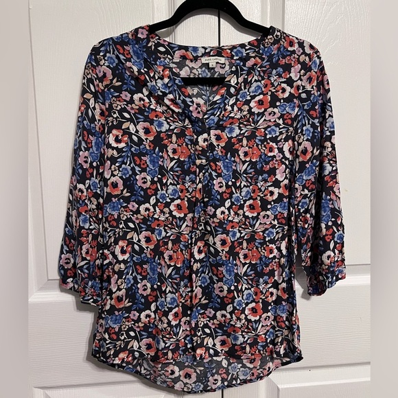 Anne Carson Blouse. Floral print. size S - Picture 5 of 8